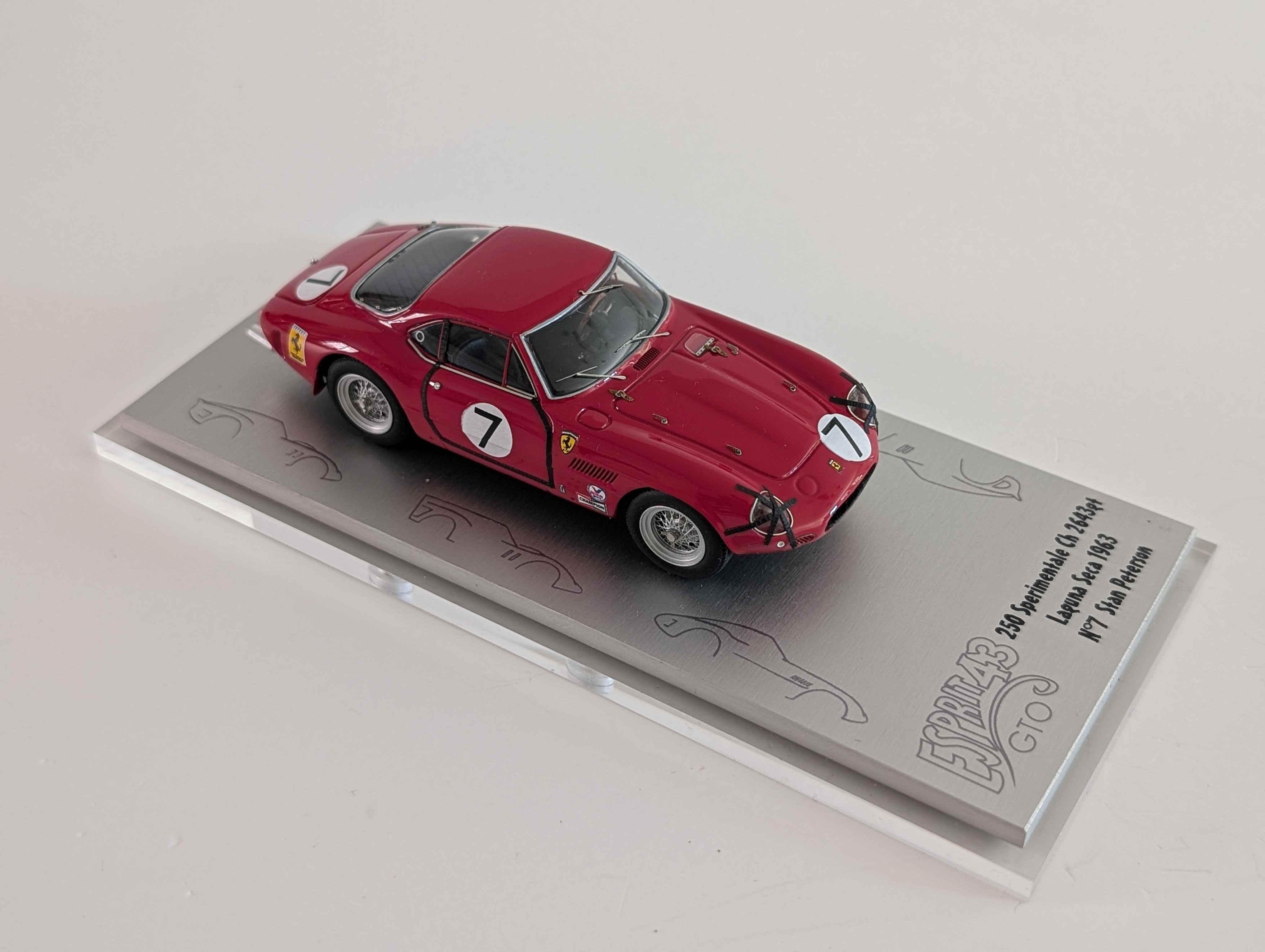 M. Craig : Ferrari 250 GT Sperimentale laguna Seca 1963